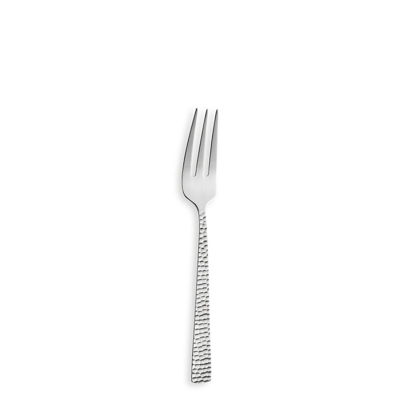 Amefa Felicity Hammered Mirror Dessert fork