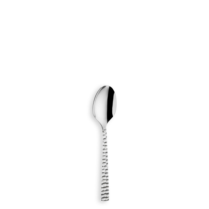 Amefa Felicity Hammered Mirror Mocca spoon / teaspoon