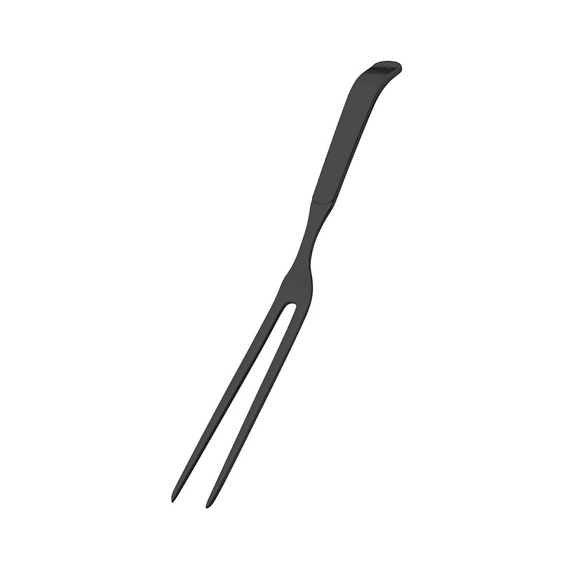 Amefa Buffet Black Satin Bulk Buffet Meat Fork (Black PVD)**