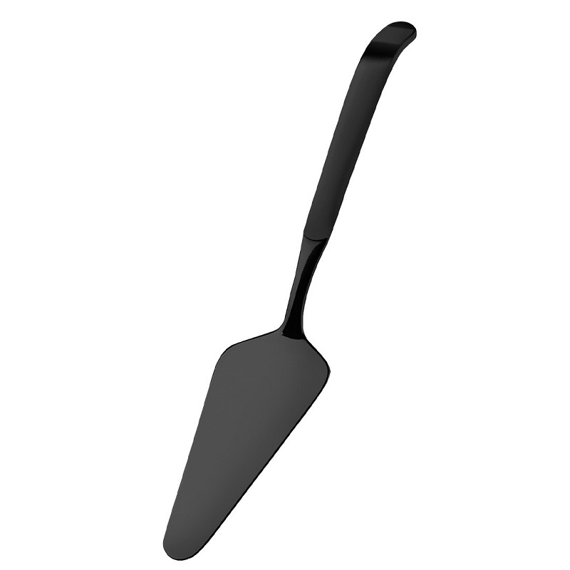 Amefa Buffet Black Satin Hanging Card Buffet Cake Server  (Black PVD)
