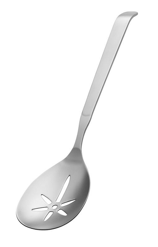 Amefa Buffet Velvet Hanging Card Buffet Slotted Serving Spoon  (Velvet PVD)