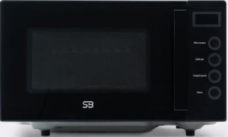 SB freestanding microwave oven, 20 liters, black