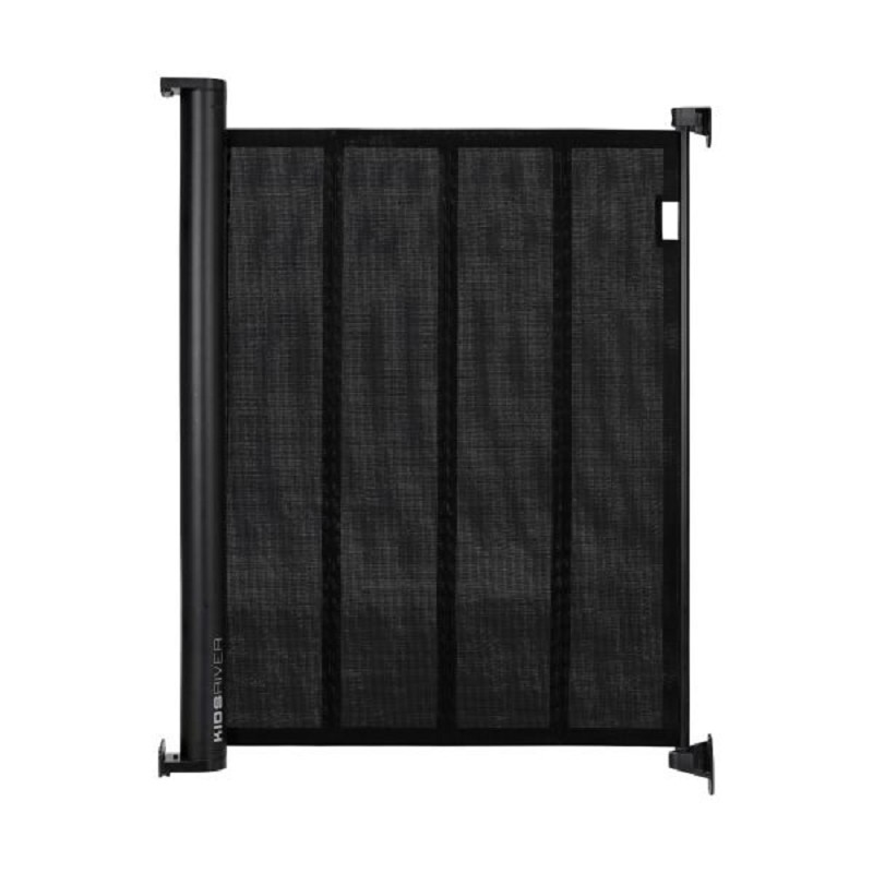 Kidsriver Yara Roll-up Stair Gate Black