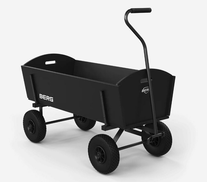 Berg Bolderkar XL black 140x60x72cm