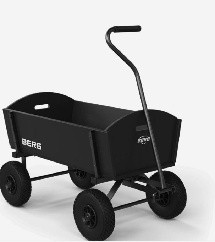 Berg Bolderkar L black 115x60x67 cm