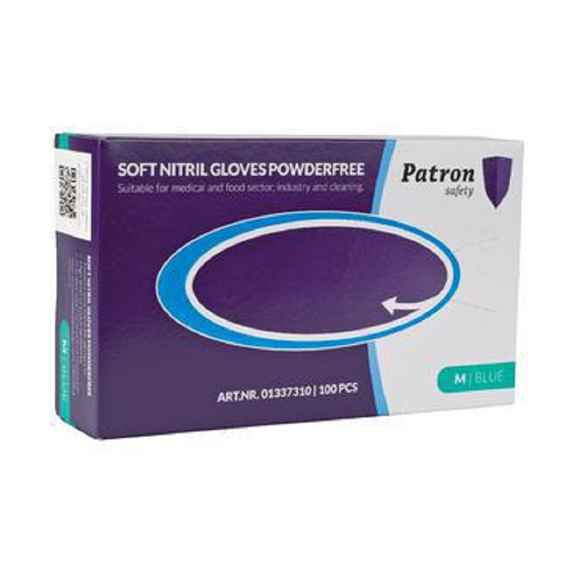 Patron Nitrile Gloves, M, Pack of 100