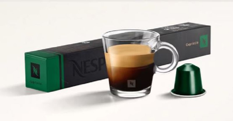 Nespresso Capriccio coffee pod (price per pod) Number of pods per pack: 10