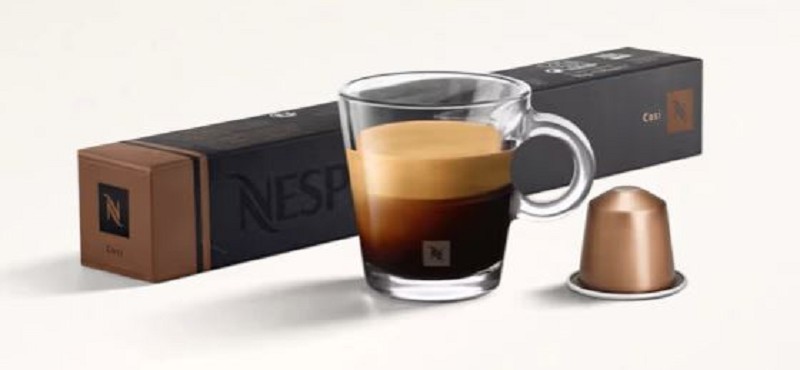 Nespresso Cosi coffee pod (price per pod) Number of pods per pack: 10