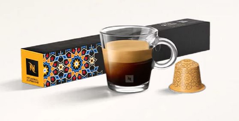 Nespresso Istanbul Espresso coffee pod (price per pod) Number of pods per pack: 10