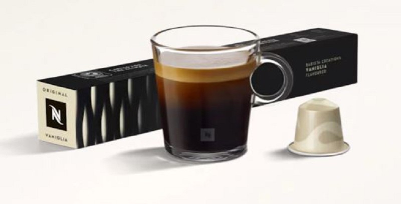 Nespresso Vaniglia coffee pod (price per pod) Number of pods per pack: 10