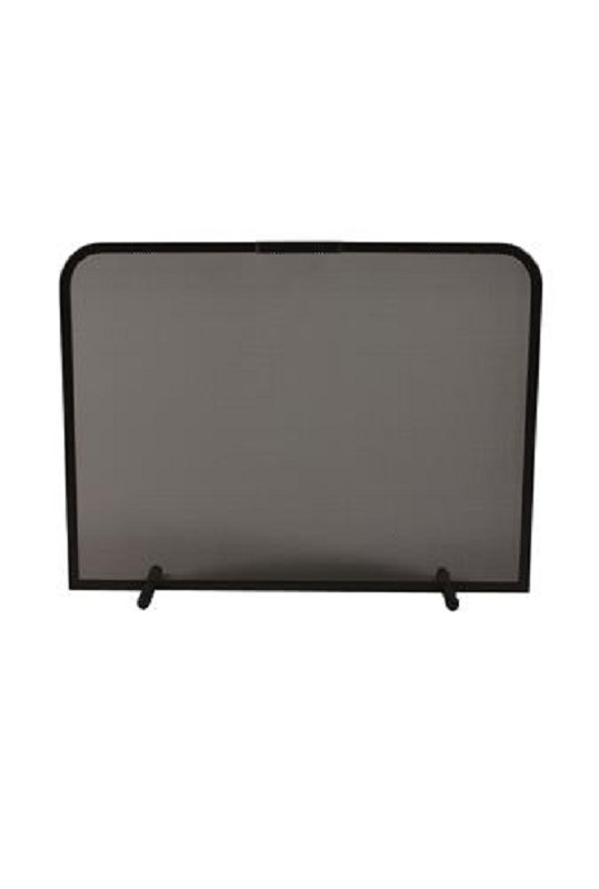 spark screen front black 80 wide x 48 cm high