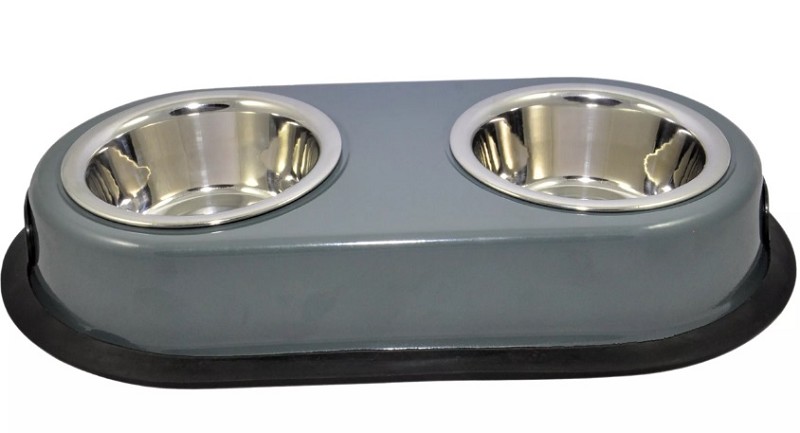 Double Non-Slip Food Bowl