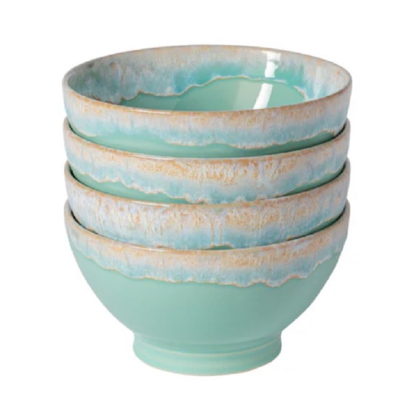 Costa Nova Latte Bowls 15cm a 4pcs Aqua
