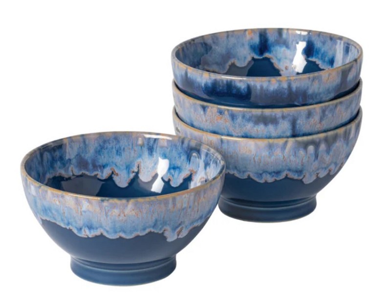 Costa Nova Latte Bowls 15cm a 4pcs Denim