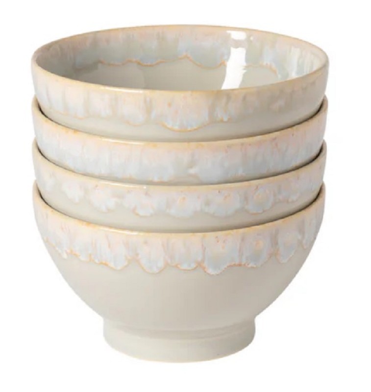 Costa Nova Latte Bowls 15cm a 4pcs Gray