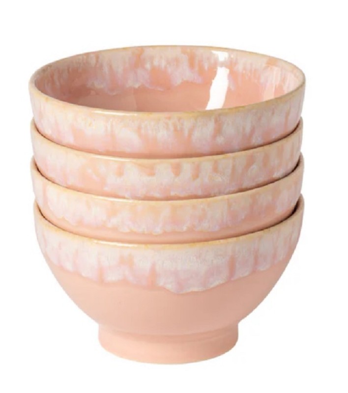 Costa Nova Latte Bowls 15cm a 4pcs Pink