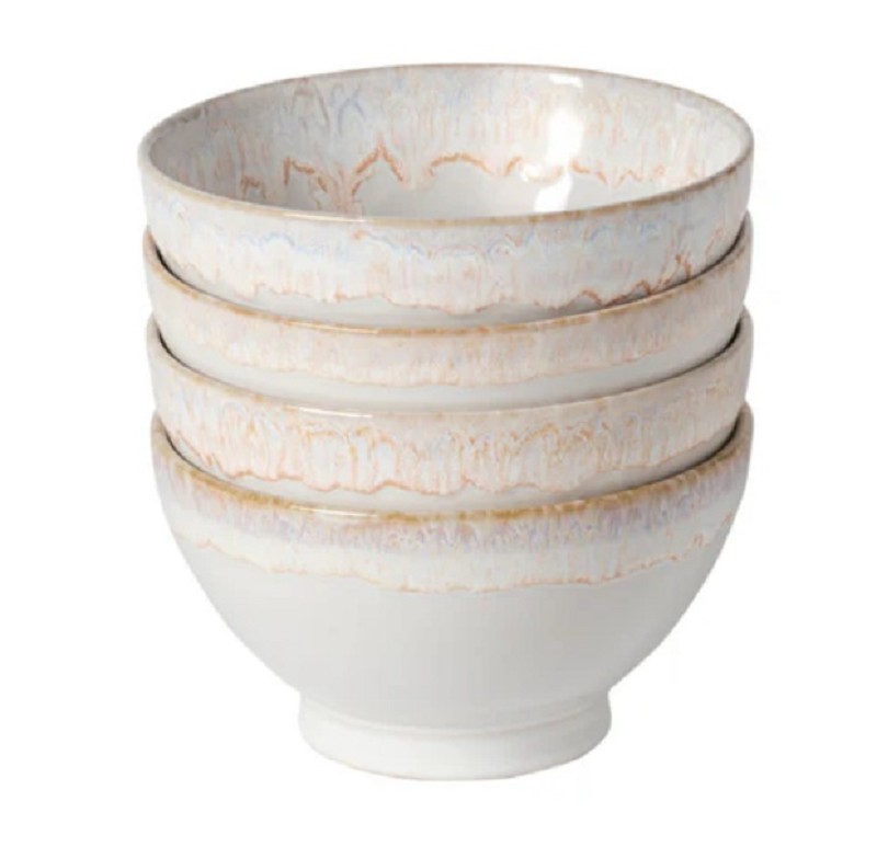 Costa Nova Latte Bowls 15cm a 4pcs White