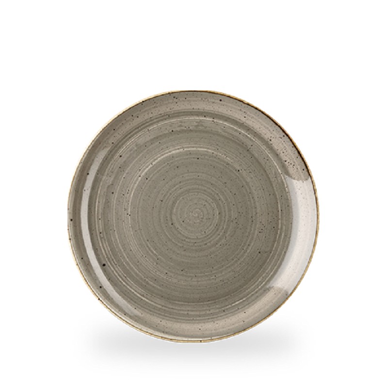 Stonecast Peppercorn Grey Plate (26cm).